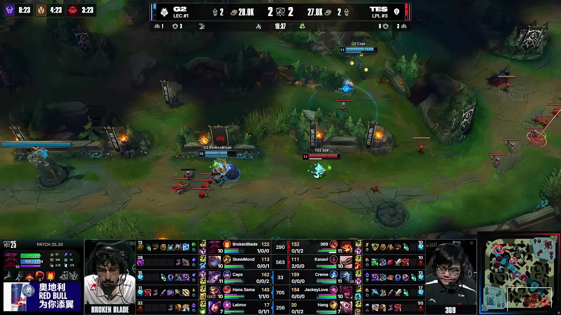 Lucaozy 加入了 MIBR ，取代了 brnz4n